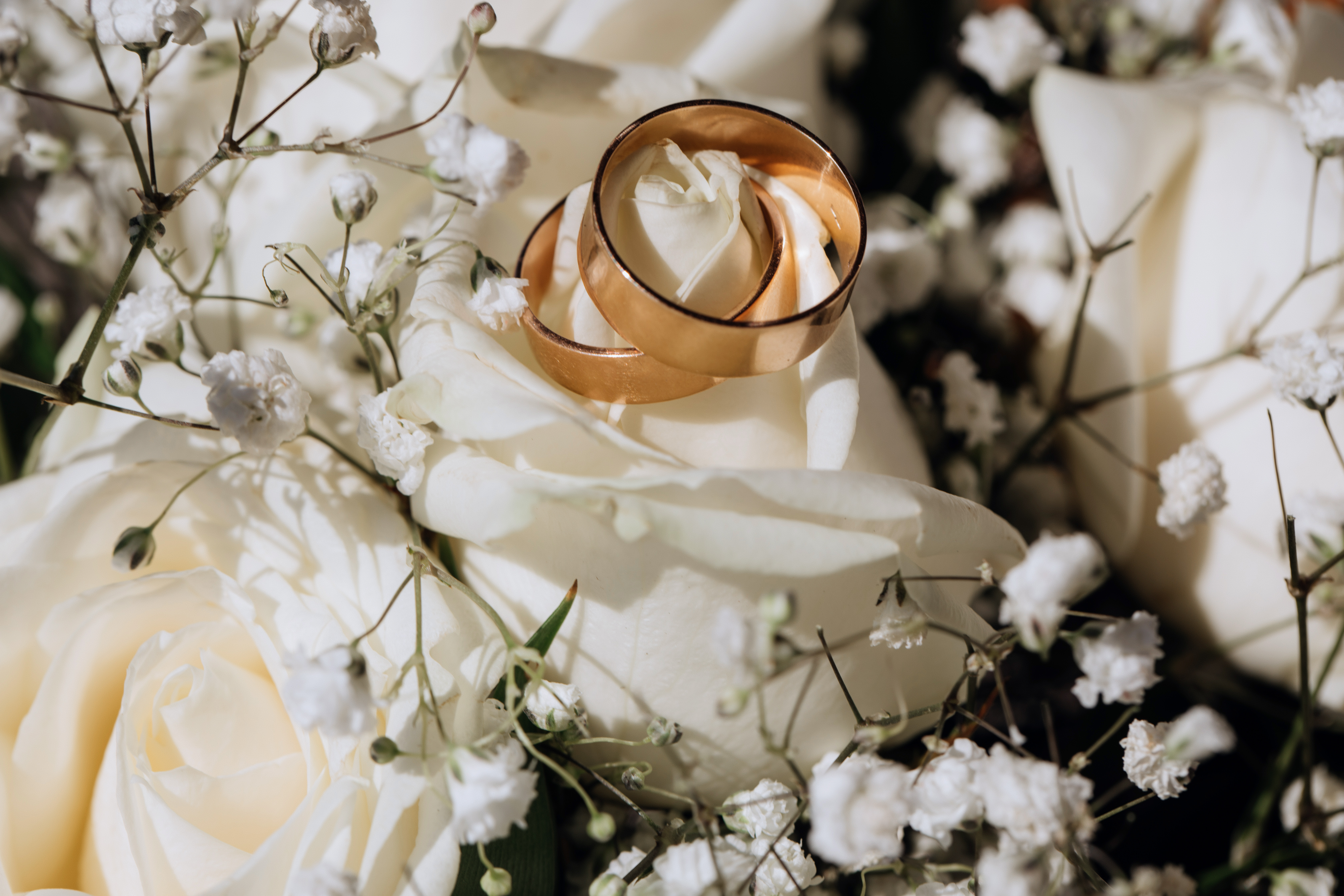 Golden Wedding Rings